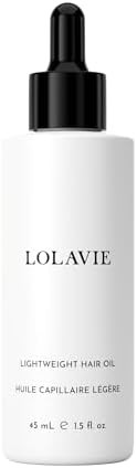 LolaVie Lightweight Hair Oil - 1.5 oz - Delivers Weightless Shine, Reduces Frizz & Smooths Split ... | Amazon (US)