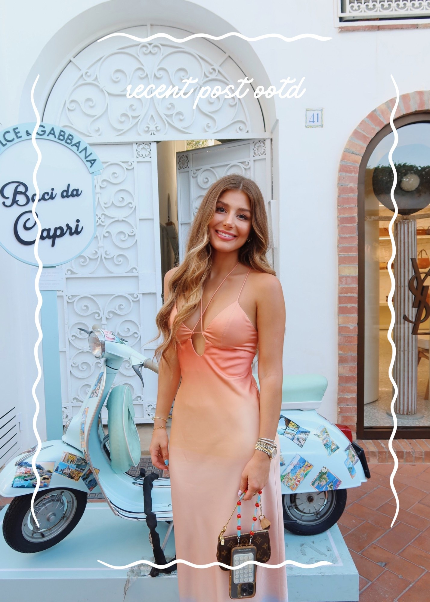 Perfect vacay dress! Wearing a size 2🩷 linked similar shoes 