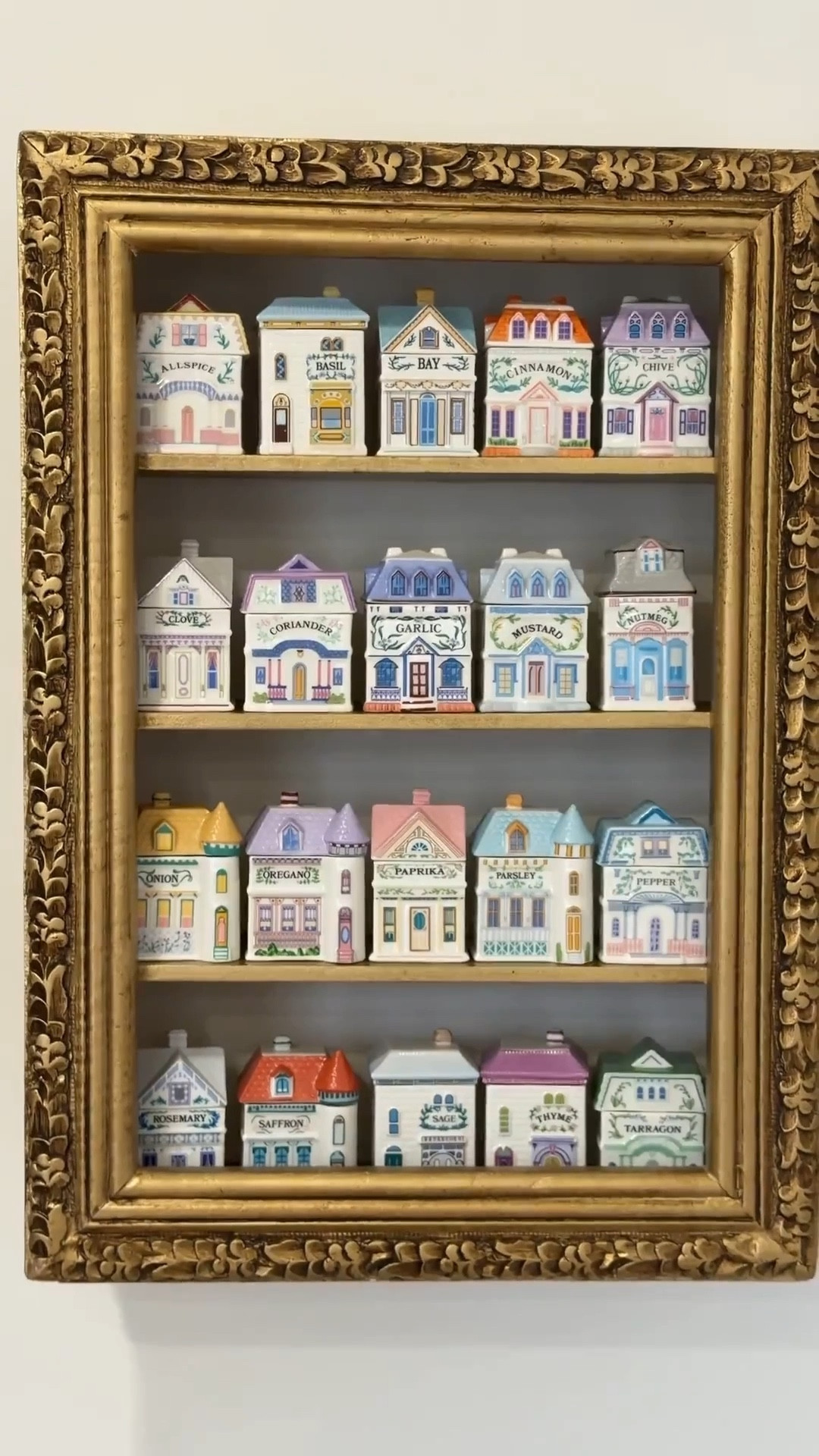 Finally grabbed the cutest spice village! I even found the perfect wall shelf to display them. It’s the ultimate way to keep your collection organized while adding a charming, decorative touch to your kitchen.

kitchen accessories, decor inspo, home styling, vintage inspired, english country style, storage tips, spice jar set, kitchen hacks, lenox

#LTKHome #LTKU #LTKSeasonal