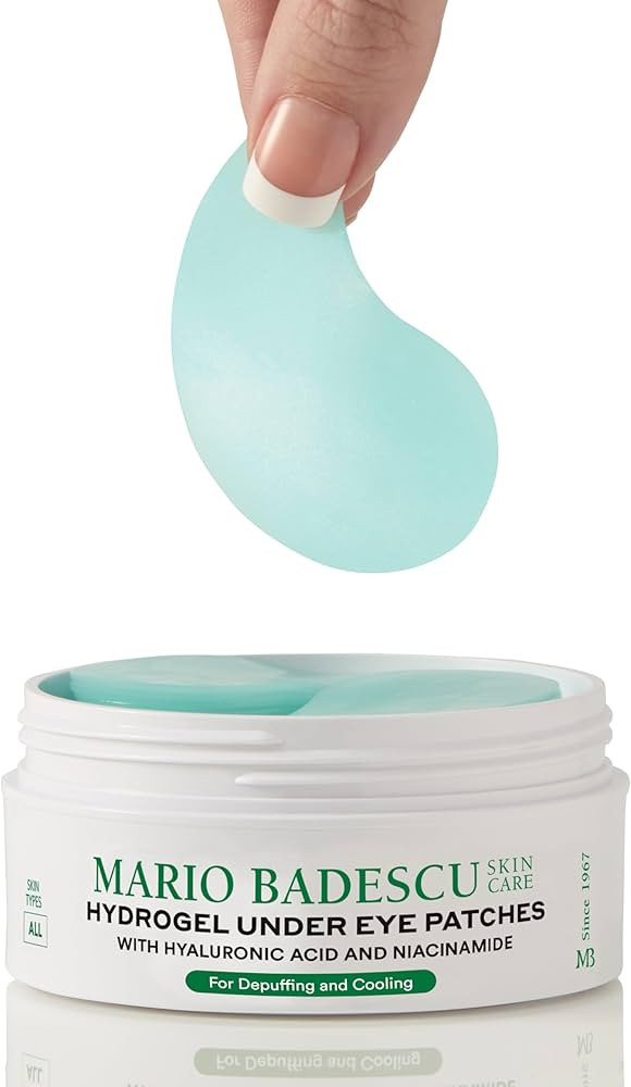 Mario Badescu Hydrogel Under Eye Patches (30 Pairs) – Hydrating Eye Masks for Puffy Eyes, Dark ... | Amazon (US)