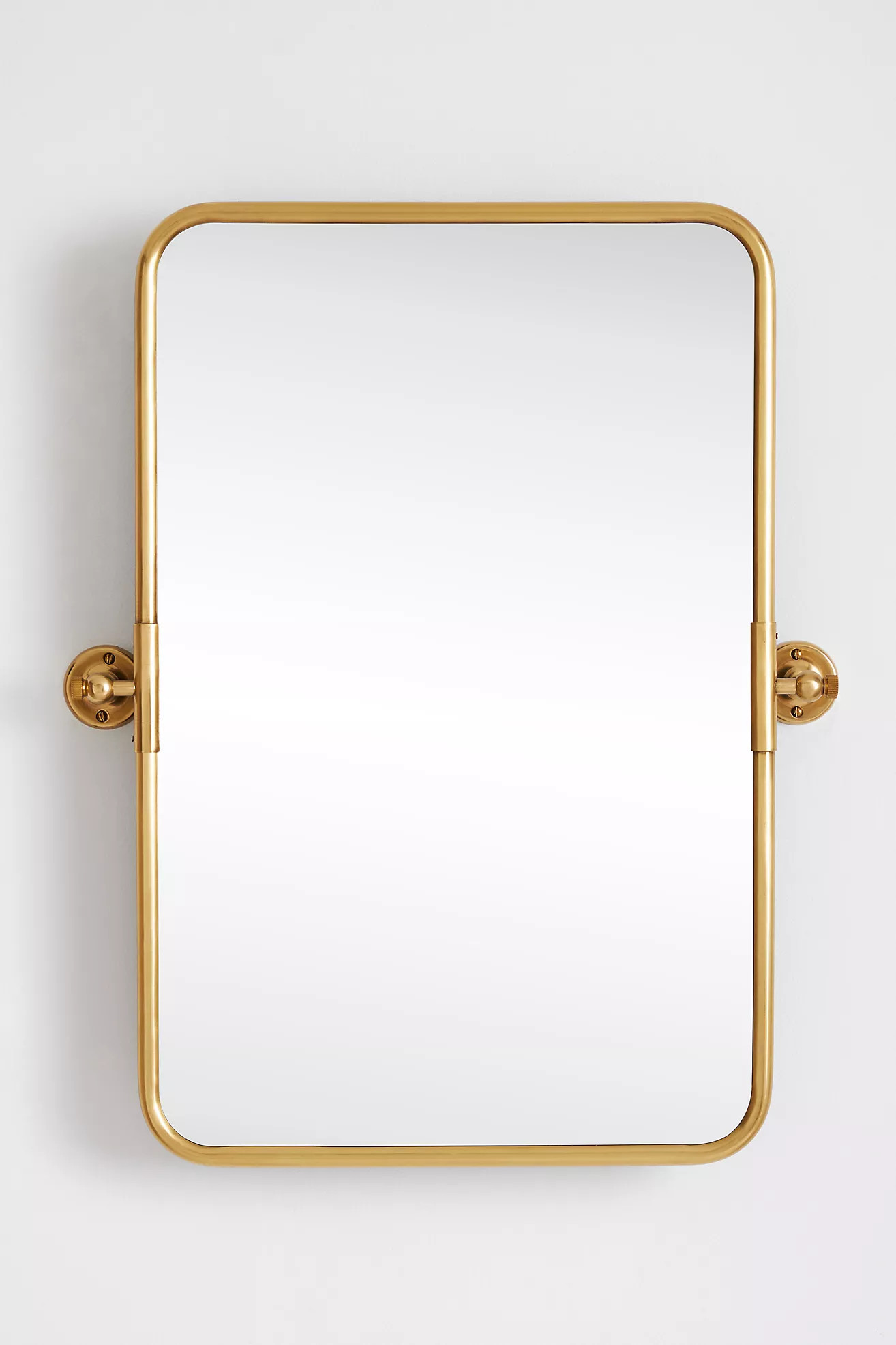 Burnish Brass Mirror | Anthropologie (US)