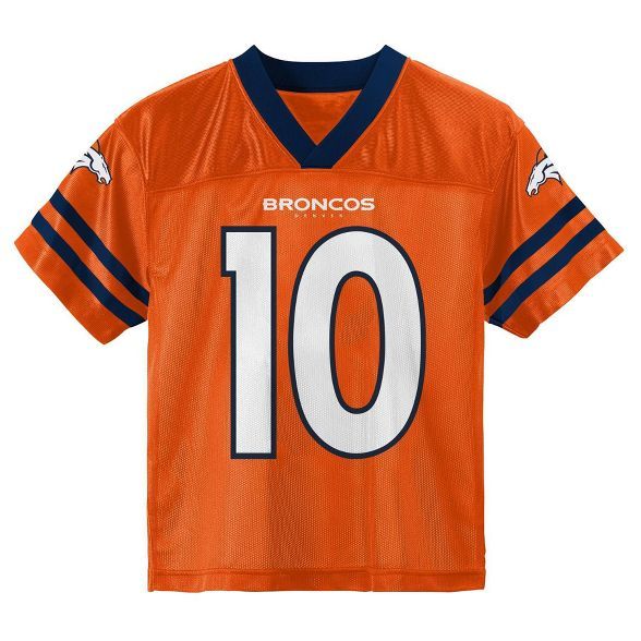 NFL Denver Broncos Toddler Boys' Short Sleeve Jerry Jeudy Jersey | Target