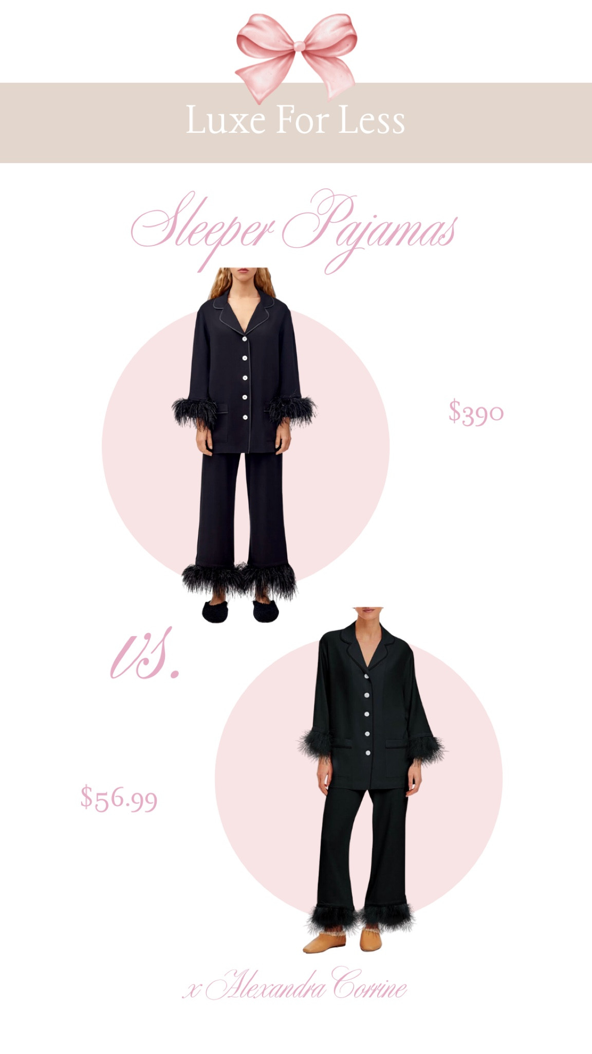 Sleeper pajamas dupe 🎀

Feather pajamas, feather pajama set, pjs, pj set, bougie on a budget, look for less, amazon dupes, luxe for less, loungewear, lounge set

#LTKFindsUnder100 #LTKSaleAlert