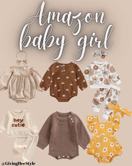 Amazon baby girl outfits for winter! 

Baby girl, toddler clothes, baby onsie, amazon baby fashion, amazon baby, boho baby, baby shower, winter outfits for kids, winter outfits for babies
#amazon #baby #babygirl

#LTKSeasonal #LTKkids #LTKbaby