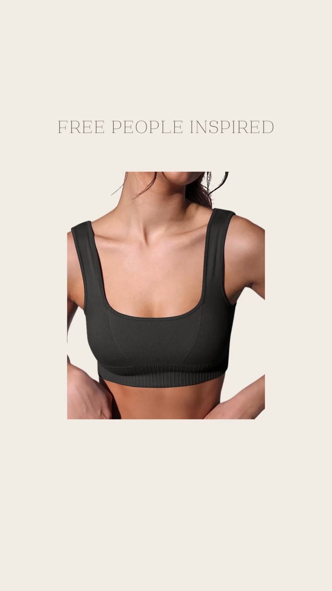 free people inspired / half the price of FP #freepeoplemovement #fpmovement #fpdupe #freepeopleinspired #fpinspired #activewear #active #workout #workoutwear 

#LTKGiftGuide #LTKsalealert #LTKfit