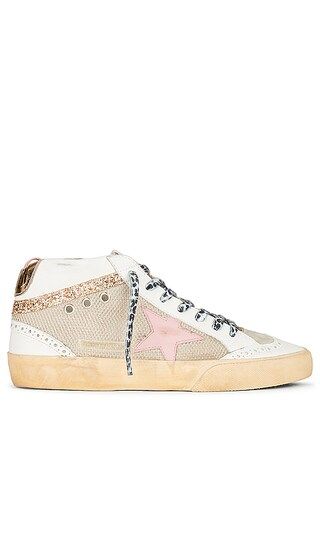 x REVOLVE Mid Star Sneaker in Pink & Gold | Revolve Clothing (Global)