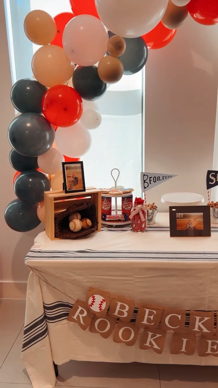 Rookie of the year first birthday theme! 

#LTKbaby #LTKbump #LTKkids