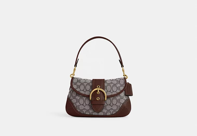 Soho Flap Bag In Signature Jacquard | Coach (US)