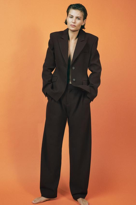 ZW COLLECTION PEPLUM BLAZER | Zara US