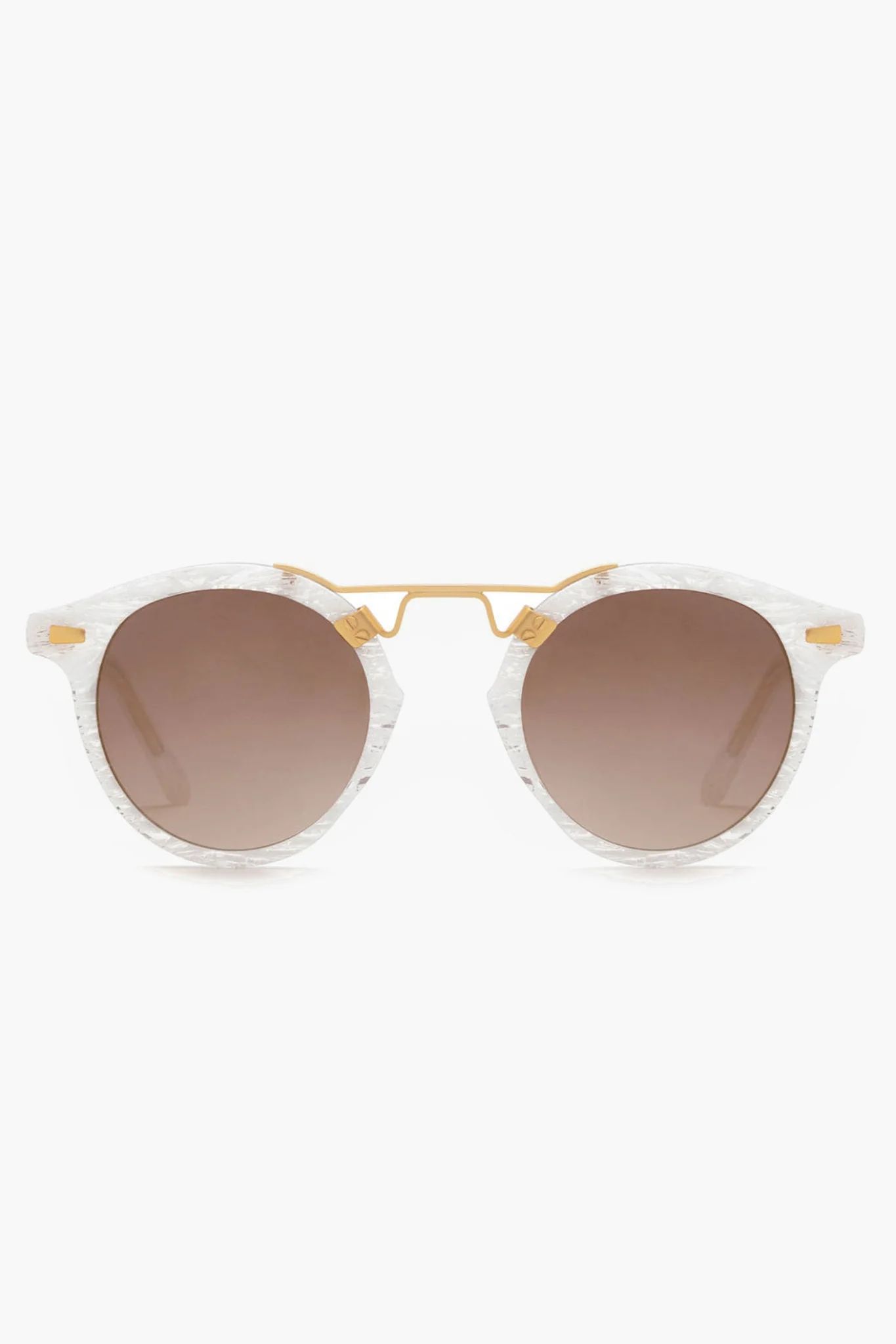 White Linen 24K St Louis Sunglasses | Tuckernuck (US)