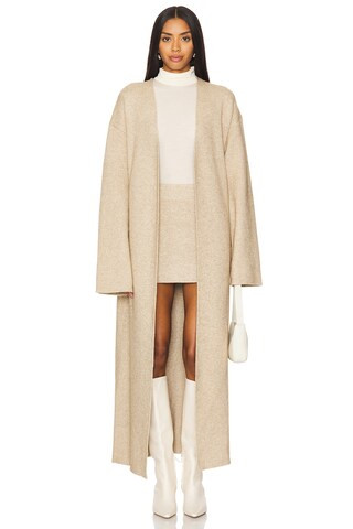 SER.O.YA Megumi Knit Robe in Tan from Revolve.com | Revolve Clothing (Global)