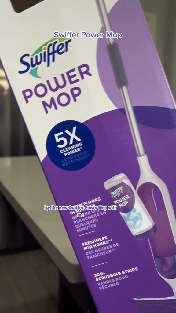 Check out the new Swiffer Power MOP
