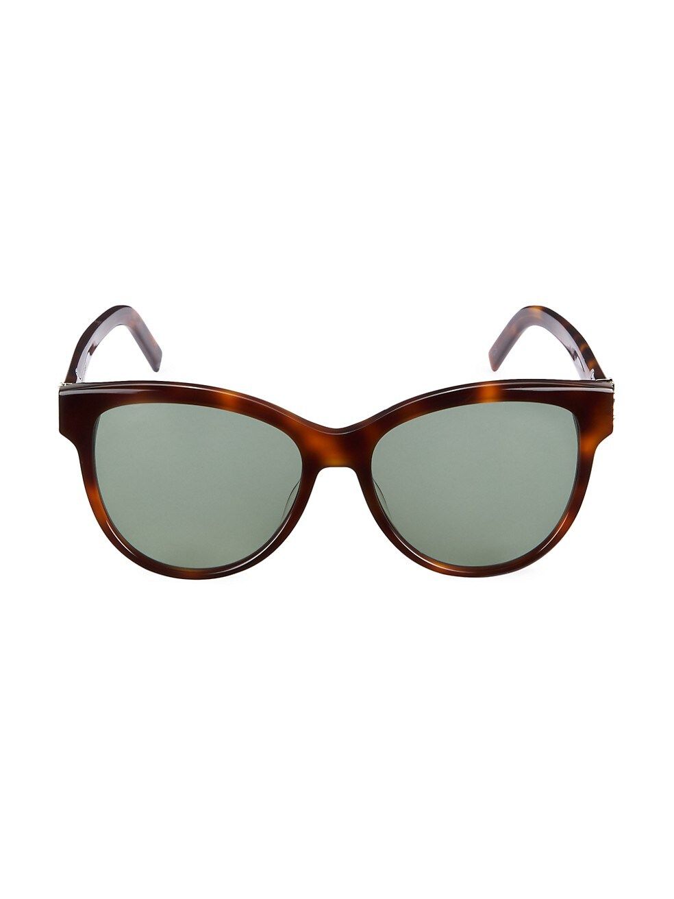 Monogram Acetate 55MM Round Sunglasses | Saks Fifth Avenue