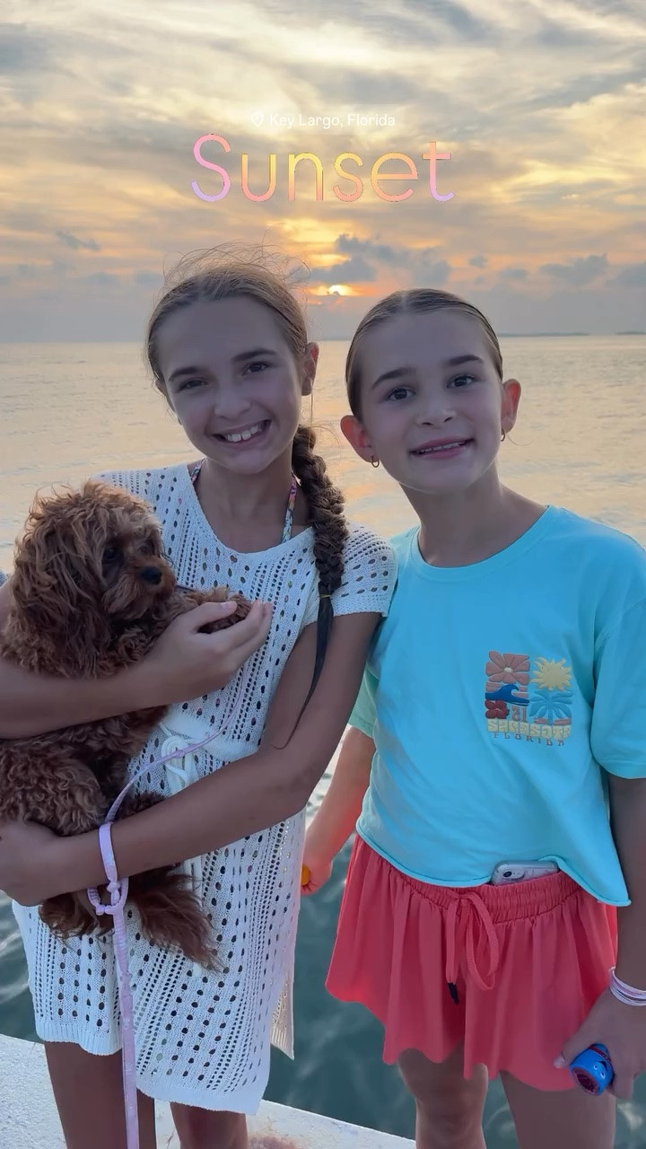 First sunset this trip 🏖️ ☀️ 


#beach #pool #coverup #tween 
#vacation #summer
