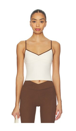 The Ballet Tank in Cream & Teddy | Revolve Clothing (Global)