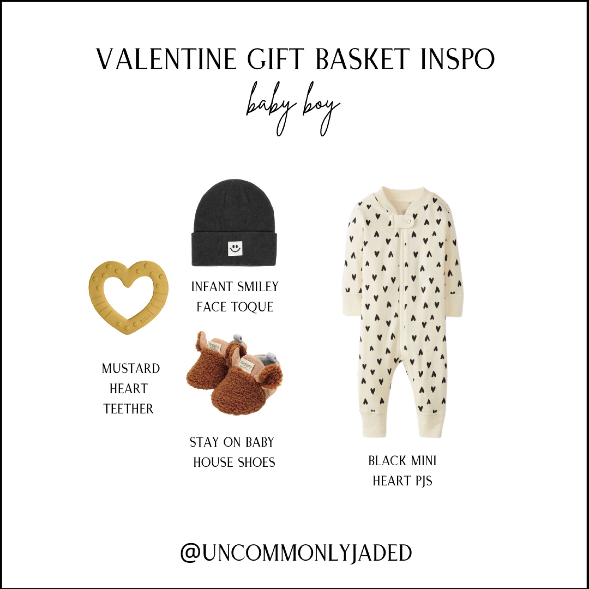 V A L E N T I N E / gift basket inspo for baby boy

valentine | amazon | neutral style

#LTKbaby #LTKstyletip #LTKunder50