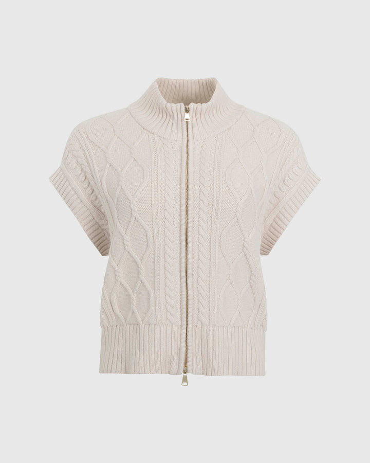 Splendid x @Cellajaneblog Cable Knit Vest | Splendid