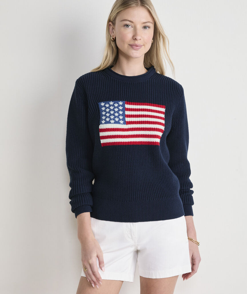 Cotton Americana Rollneck Sweater | vineyard vines
