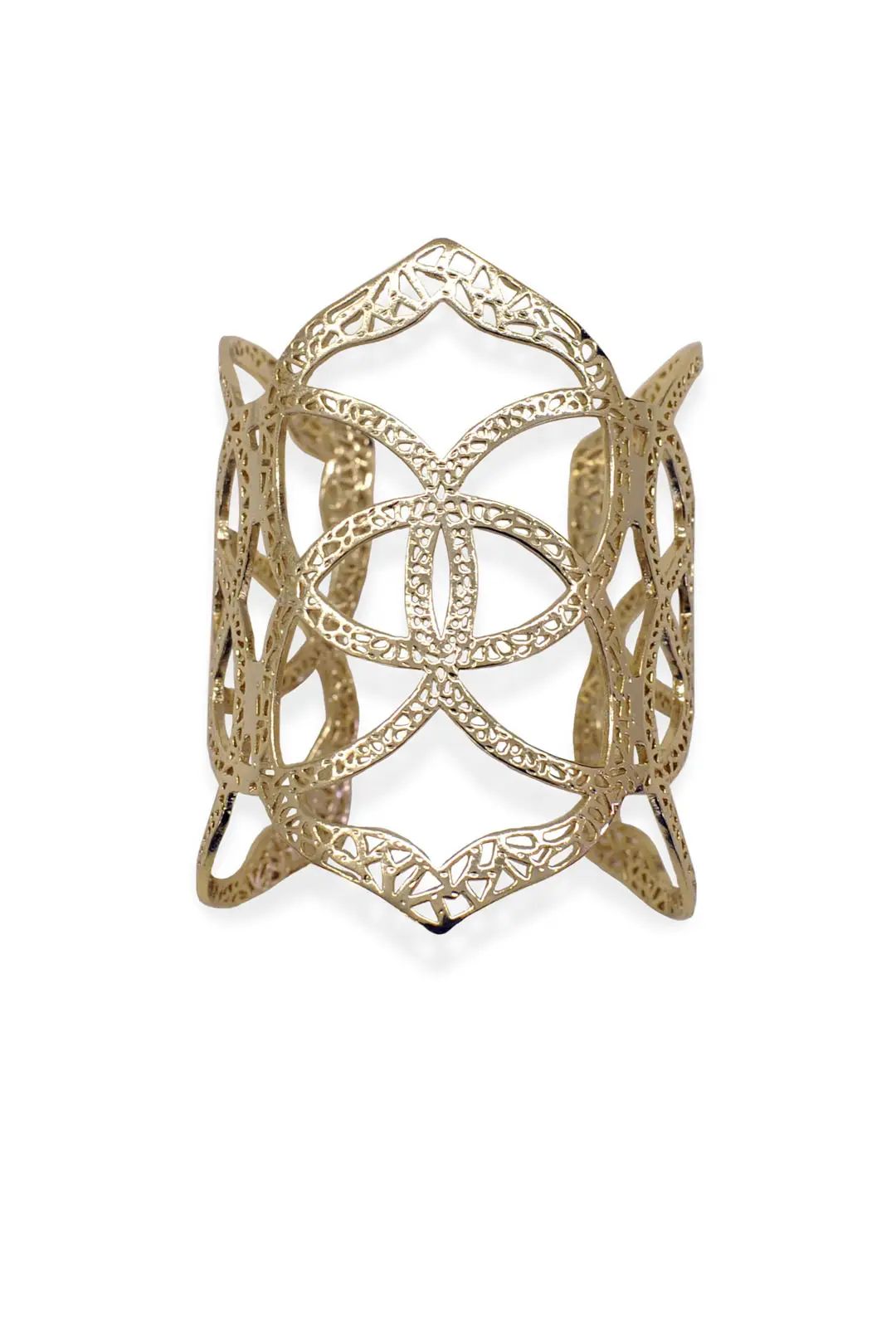 Kendra Scott Gold Sanskrit Cuff | Rent The Runway