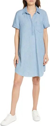 Valerie Short Sleeve Chambray Shirtdress | Nordstrom