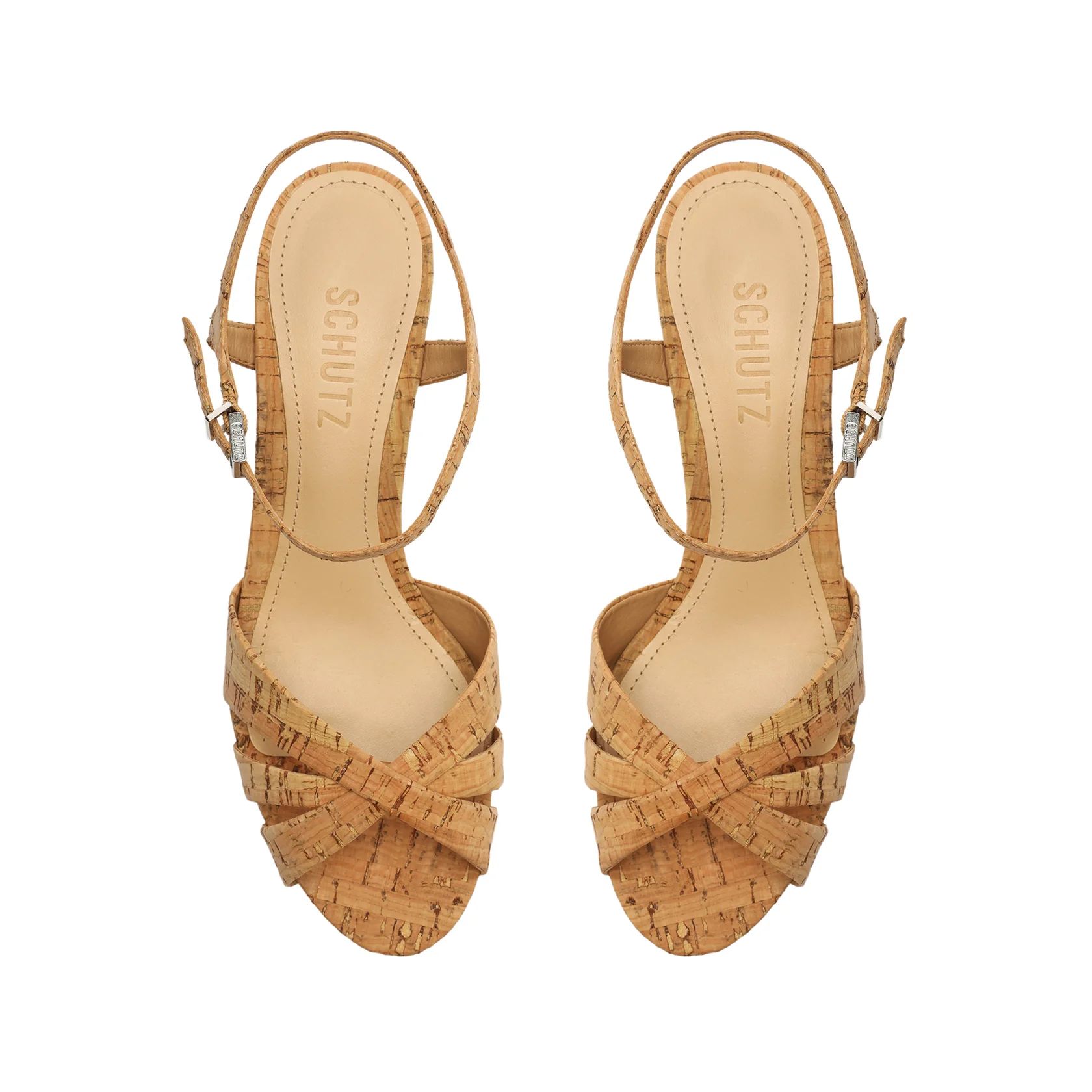 Keefa Cork Sandal | Schutz Shoes (US)