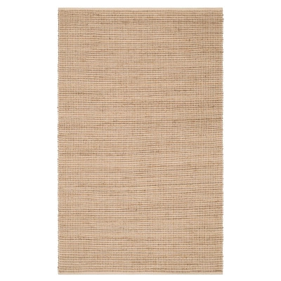 Gravel Ivory/Natural Handwoven Jute Rug | Annie Selke