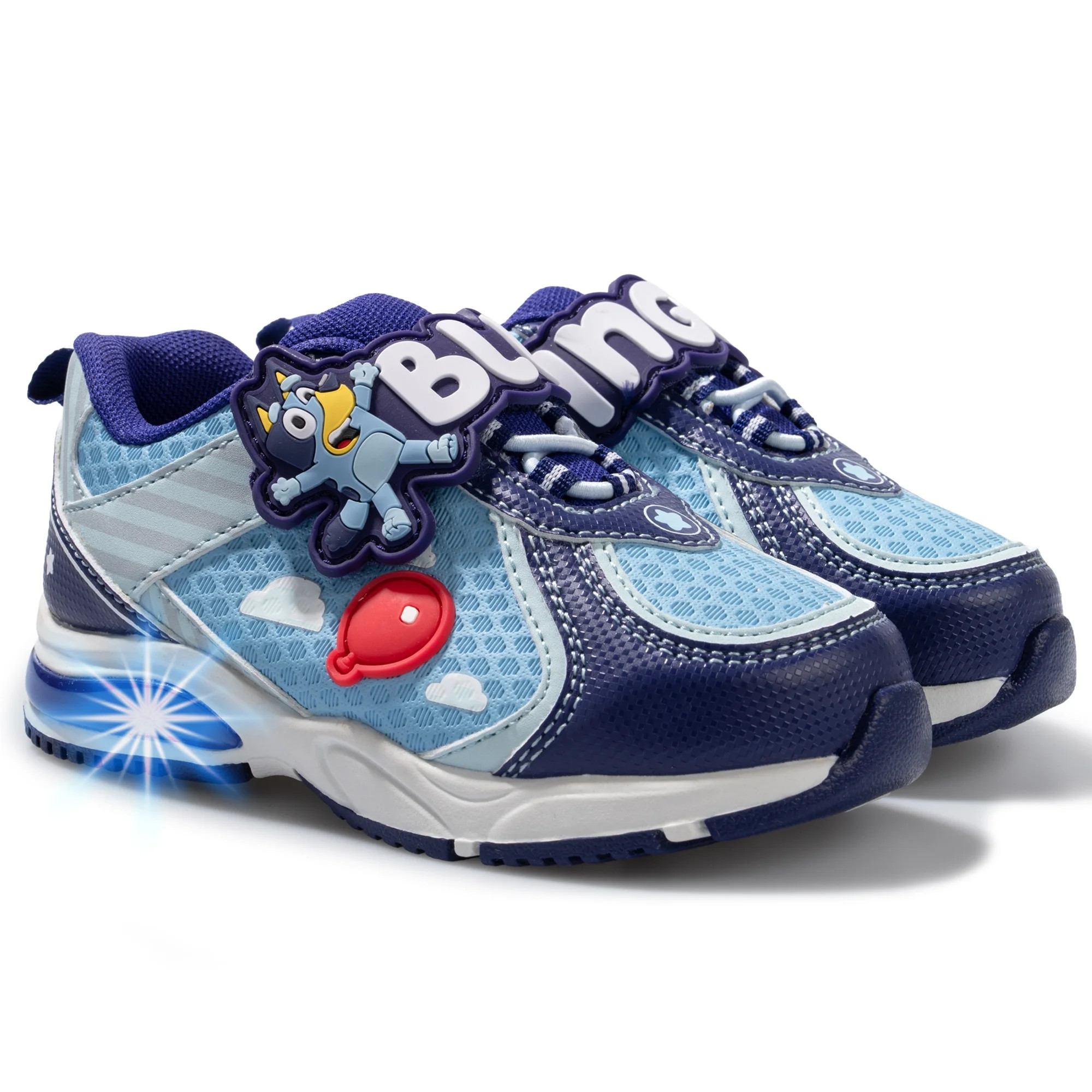 Bluey Toddler Boys Lighted Athletic Sneakers | Walmart (US)