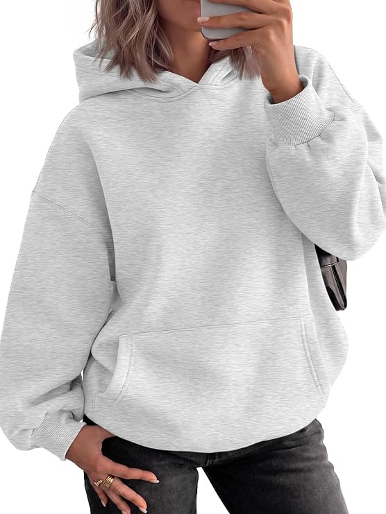 LILLUSORY Womens Oversized Hoodie Microfleece Lined Sweatshirt | Amazon (US)