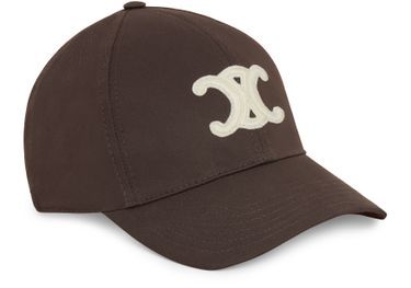 Triomphe baseball cap in cotton - CELINE | 24S US