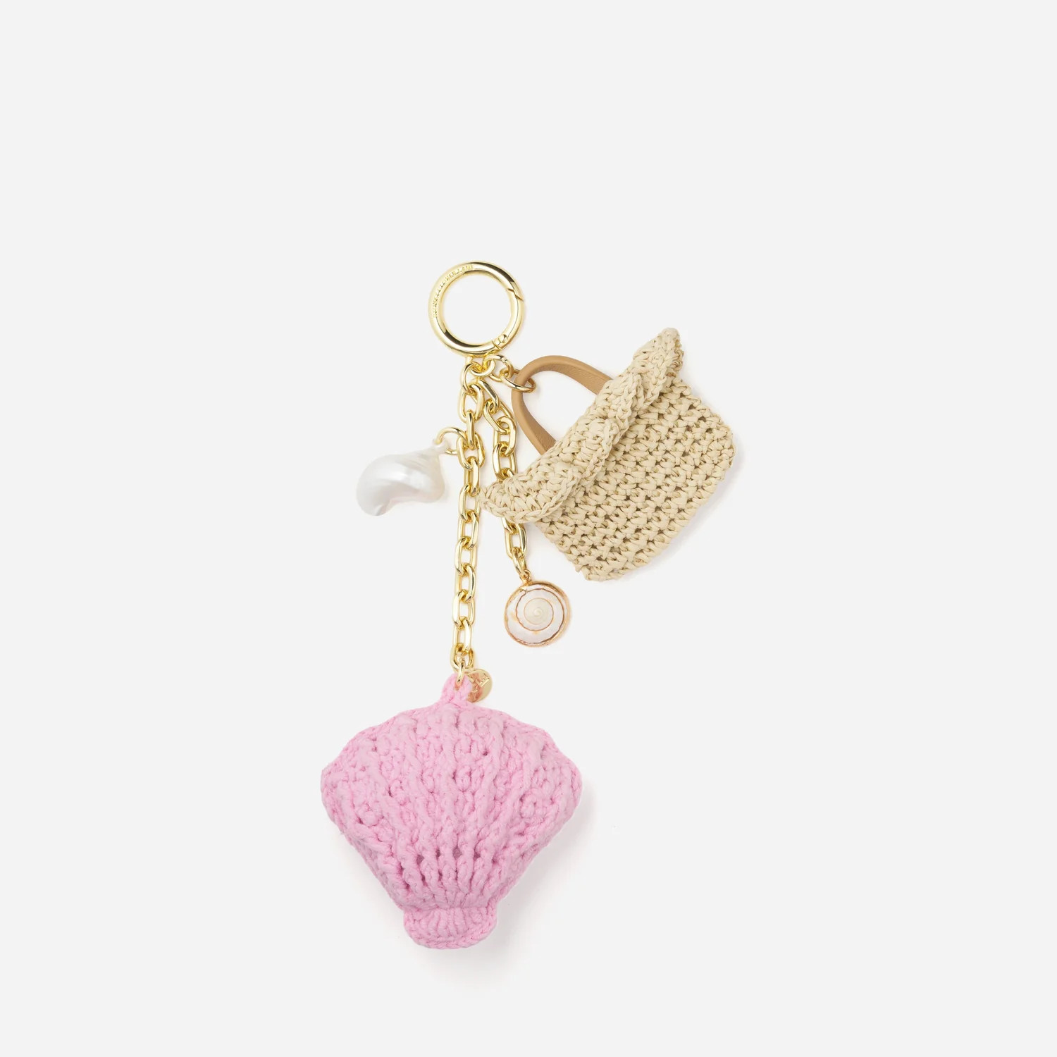 Mallorca Seashell Bag Charm Cluster | Stoney Clover Lane | Stoney Clover Lane