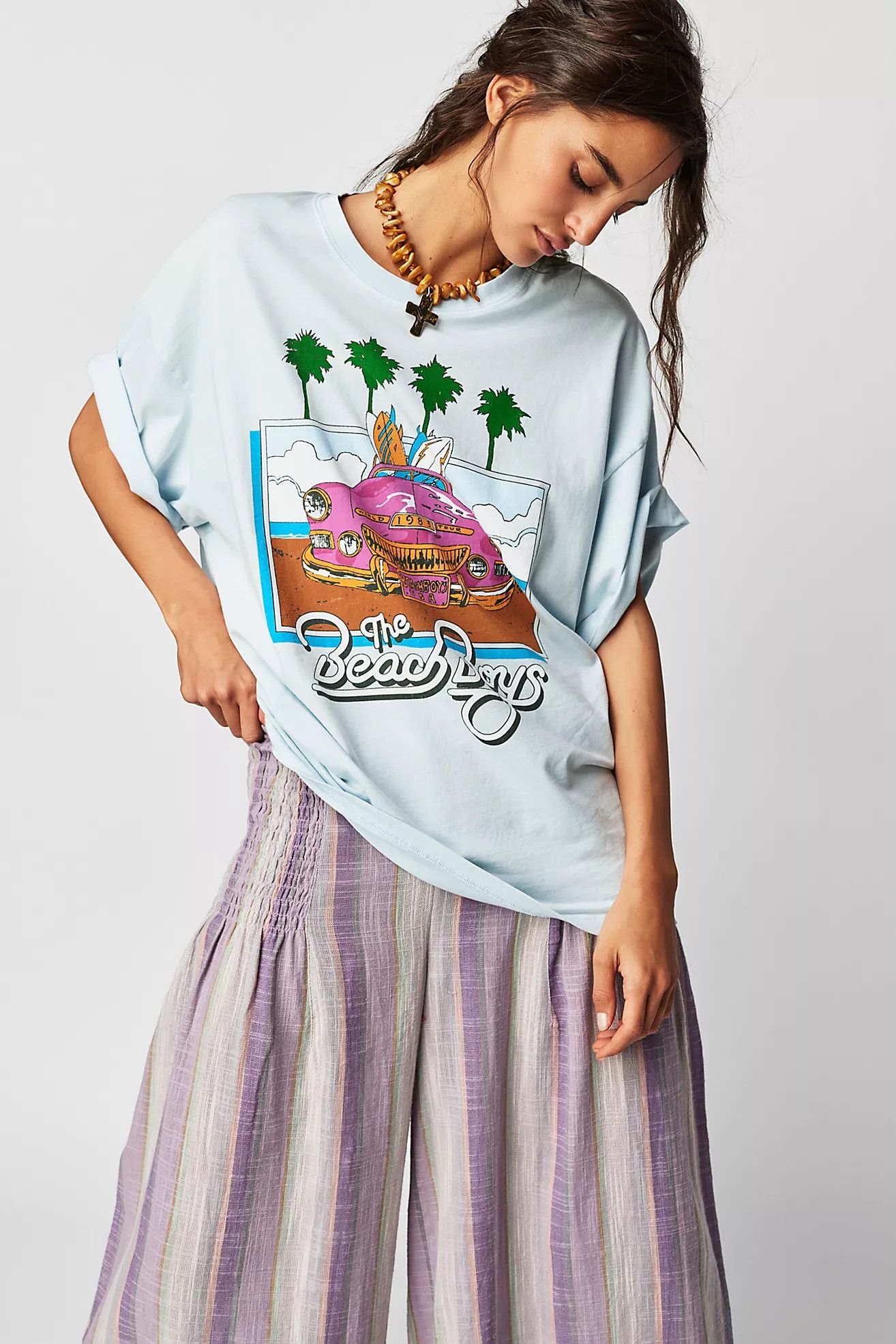 The Beach Boys '83 World Tee | Free People (Global - UK&FR Excluded)