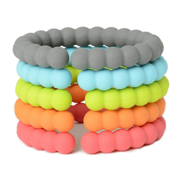 Silicone Links, Rainbow | Maisonette