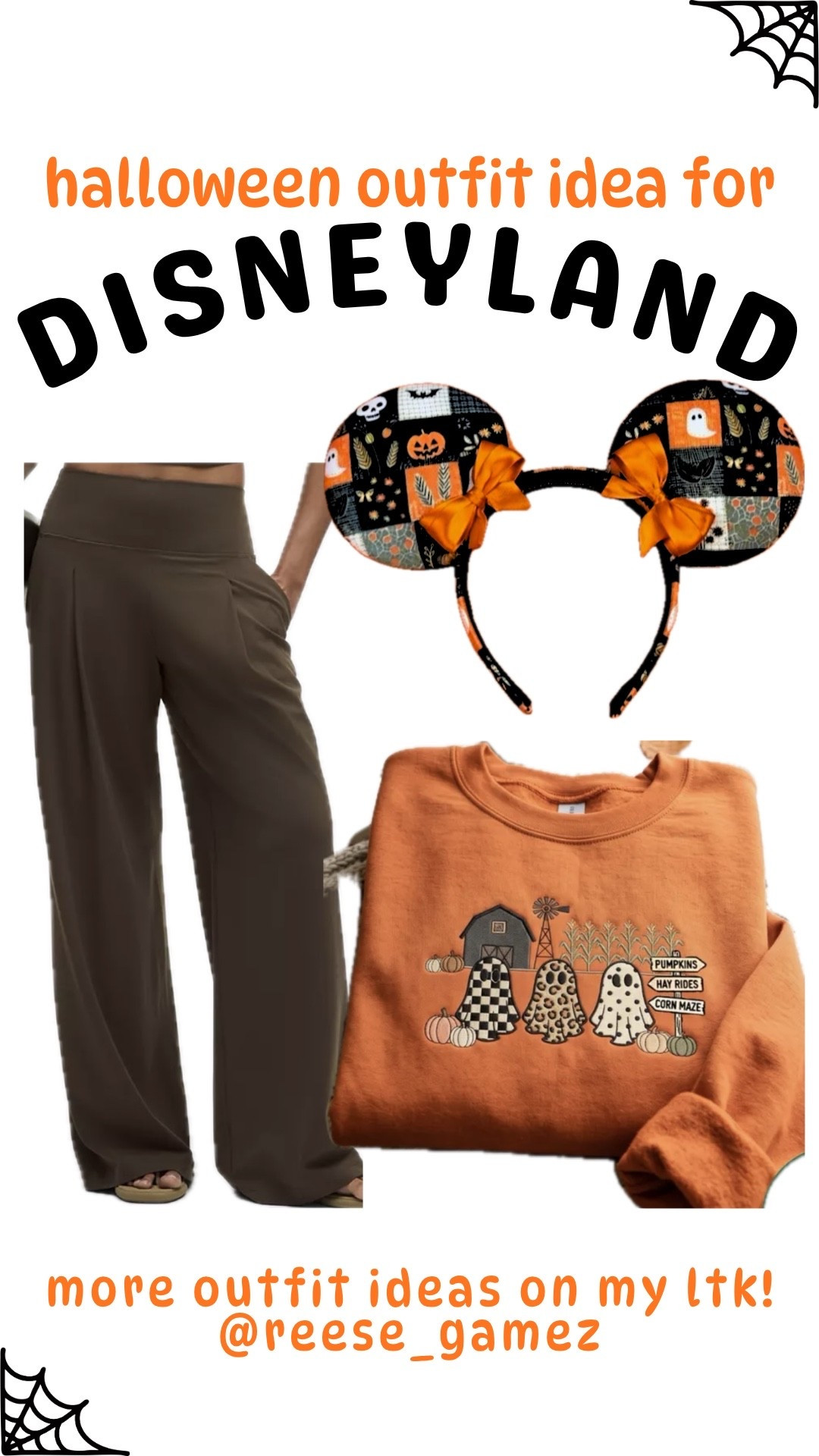 disney halloween outfit 🧡 halloween mickey ears, fall mickey ears, plaid mickey ears, pumpkin crewneck, fall crewneck

#LTKootd #LTKSeasonal #LTKTravel