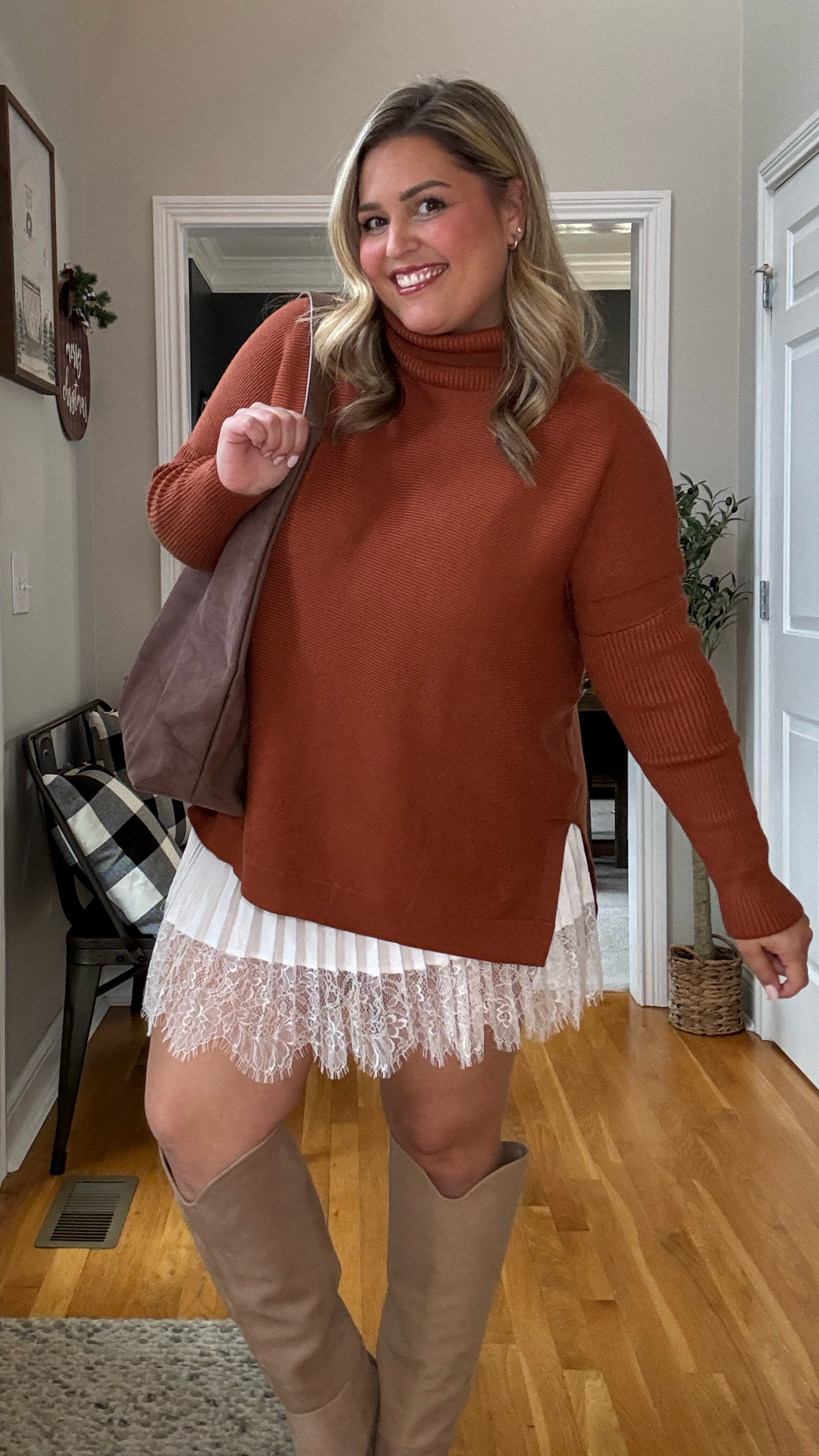 Holiday outfit 🤍👏🏼

Thanksgiving outfit 

#LTKFindsUnder50 #LTKStyleTip #LTKMidsize