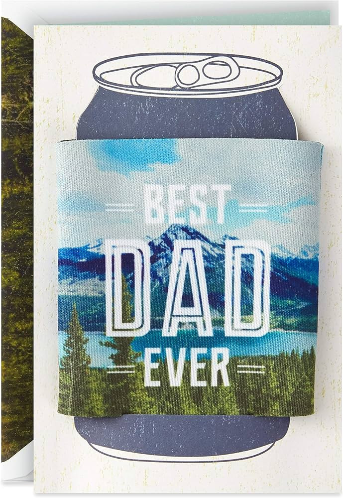 Hallmark Signature Father's Day Card for Dad with Gift (Removable Drink Can Cooler) Fathers Day D... | Amazon (US)