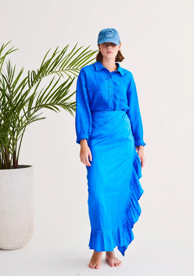 Classic Ruffle Power Pareo | Erica Wilson