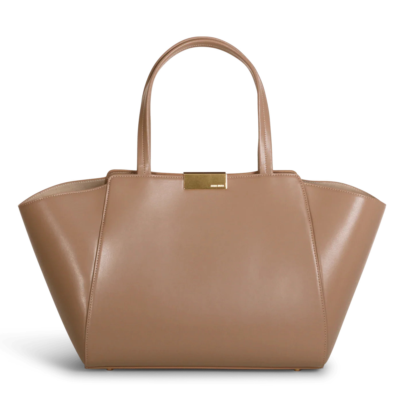 S\u00e9vign\u00e9 Tote - Taupe Box Leather | ATELIERS AUGUSTE