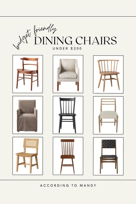 Budget Friendly Dining Chairs

Home inspo, decor, wood

#LTKhome #LTKfindsunder100 #LTKfindsunder50