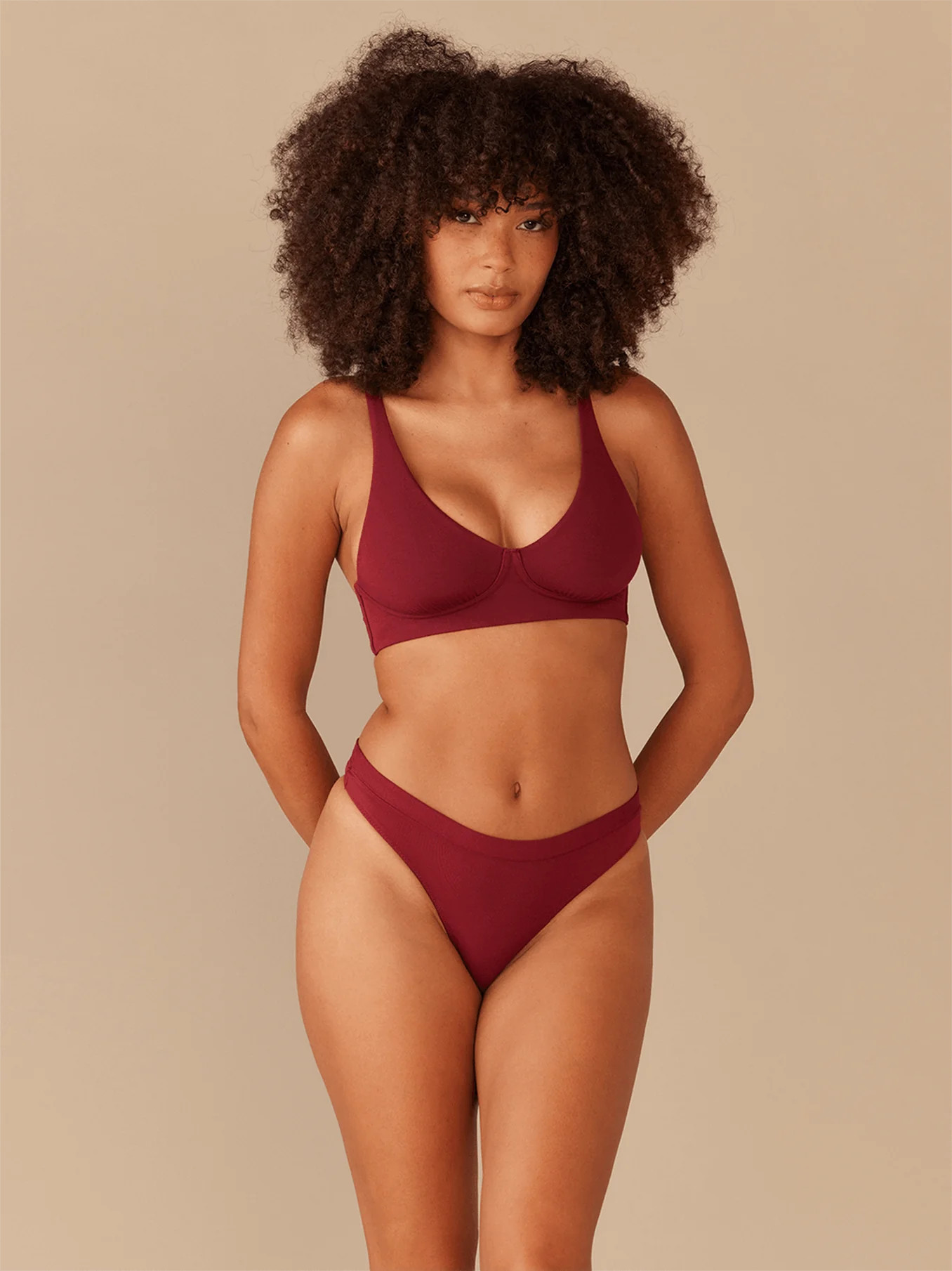UltraModal™ FeelFree Thong | Cabernet | MeUndies
