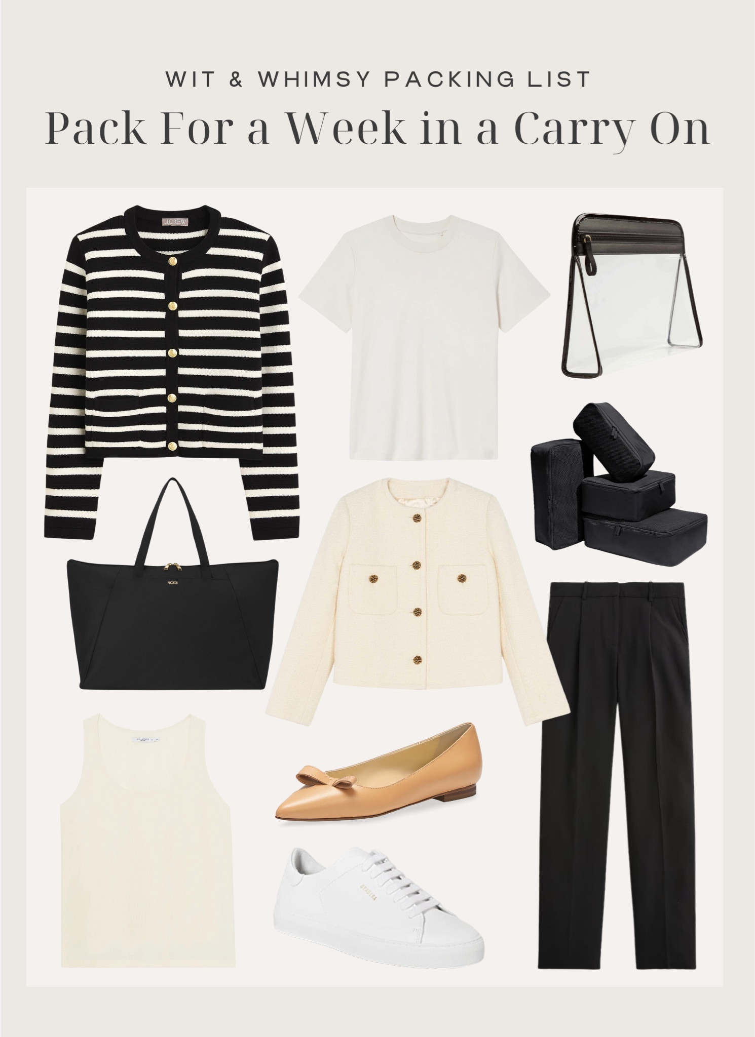 What I pack for a week in my carry on 

#LTKtravel