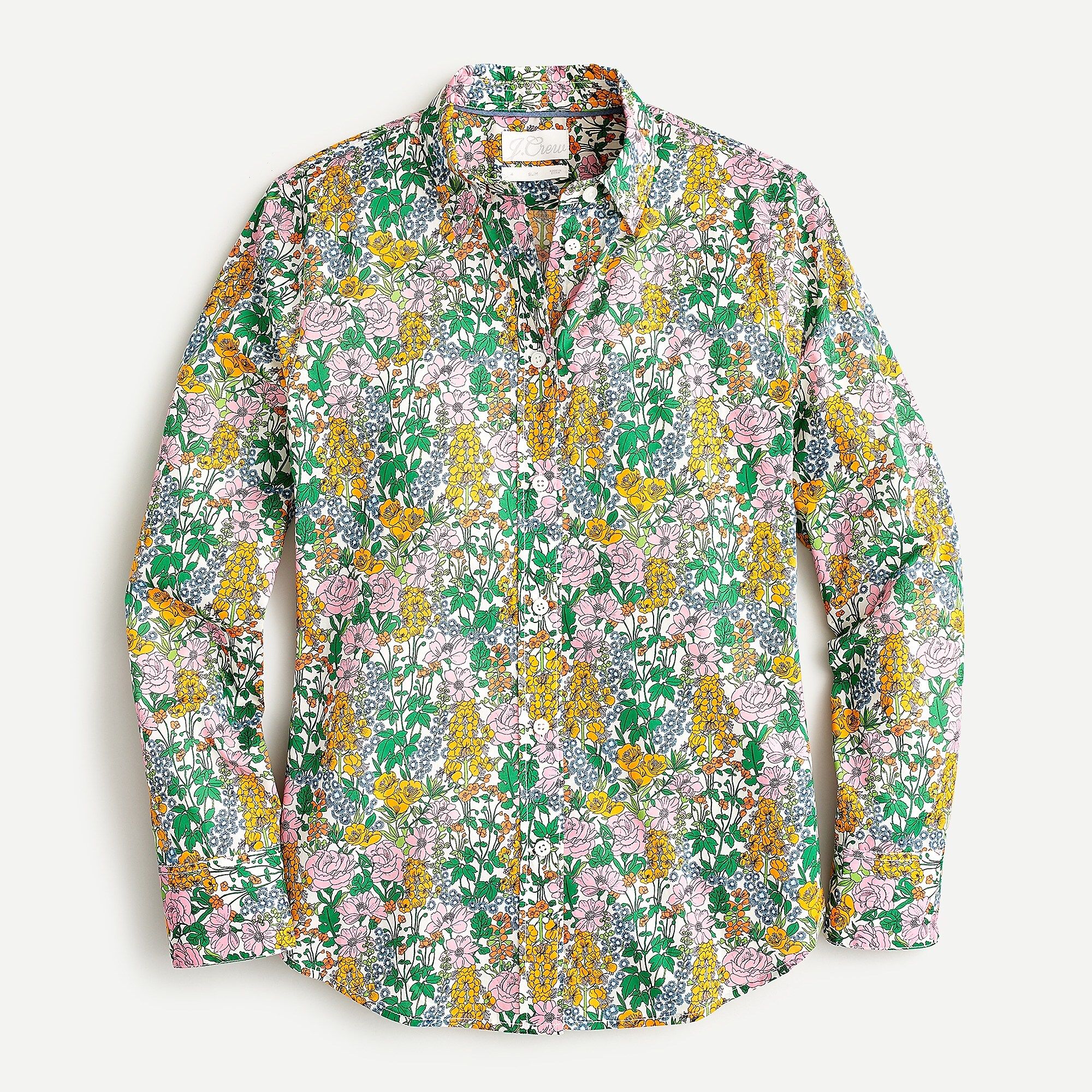 Slim-fit shirt in Liberty® Petunia floral | J.Crew US