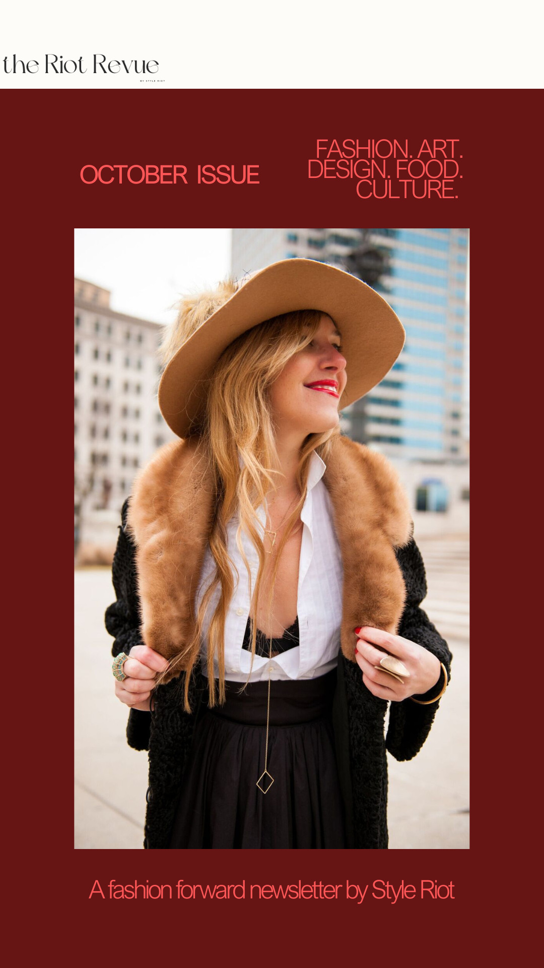 🍂 The October Riot Revue is here! 🍂 Featuring fall’s best trends, curated outfit ideas, fashion-focused reads, and the ultimate guide on where to shop + what to buy this season. Consider it your chic roadmap to fall style—curated the Style Riot way. ✨

#TheRiotRevue #FallStyle #LTK #CuratedByStyleRiot #LuxuryStyling #FallTrends #StyleGuide 

 #LTKSeasonal #LTKParties #LTKStyleTip