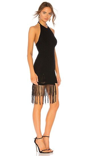 NBD Rosalind Knit Mini Dress in Black from Revolve.com | Revolve Clothing (Global)