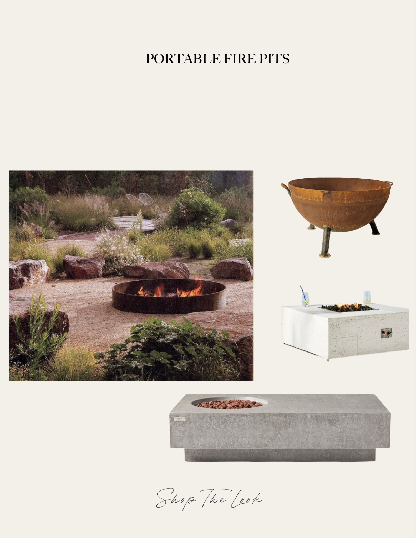 There are so many great options when choosing a fire pit. But these are our favorites! Now grab a blanket and sit around under the stars. 

#LTKhome #LTKSeasonal #LTKstyletip