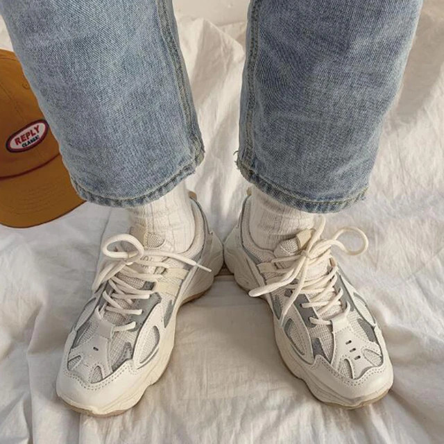 Covoysapatos femininos casuais de plataforma, tênis de plataforma refletores para mulheres, sapa... | Ali Express BR