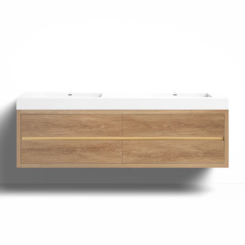 Pisces 71.7'' Double Bathroom Vanity | Wayfair North America