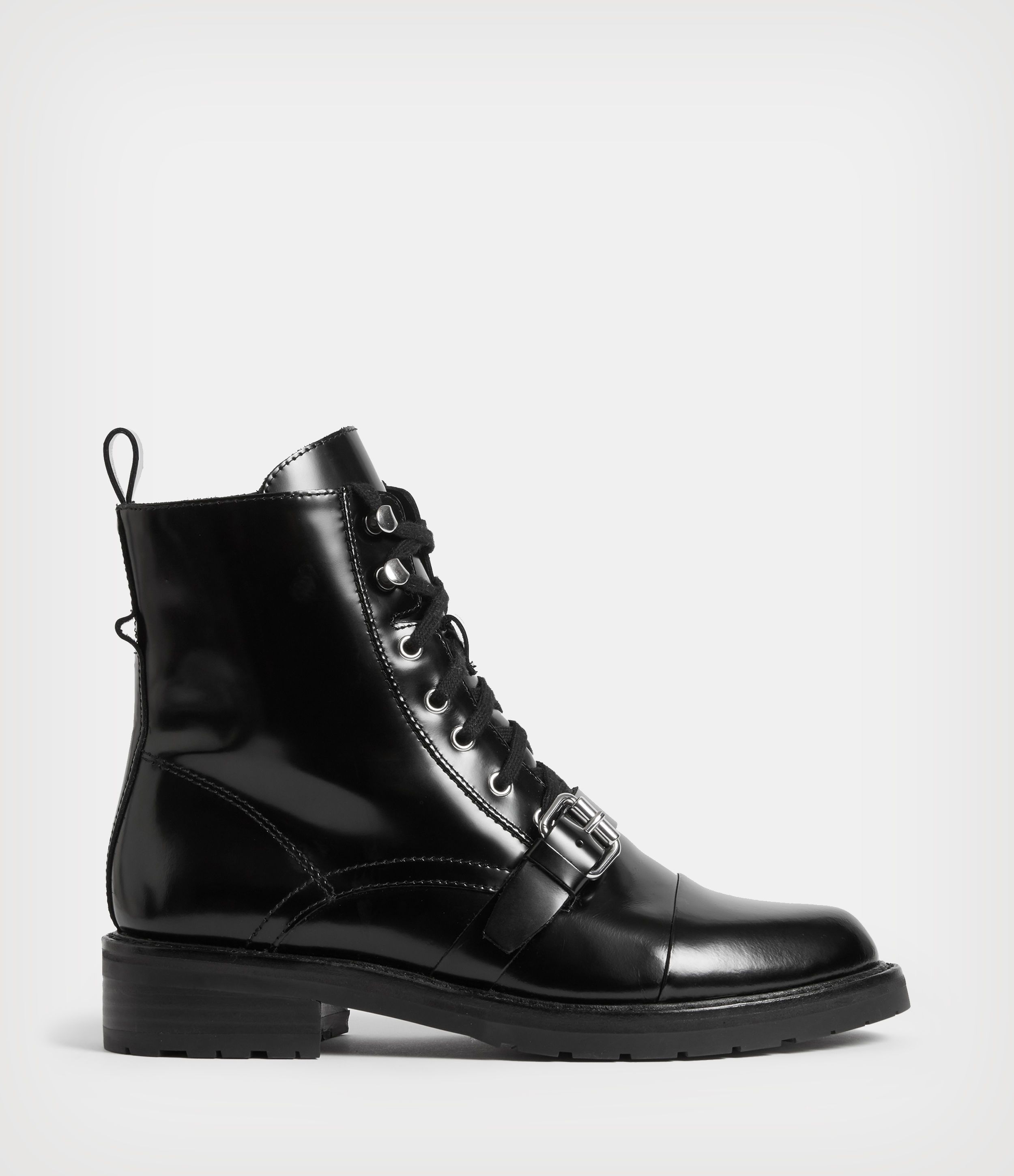 AllSaints Donita Leather Boots | AllSaints US