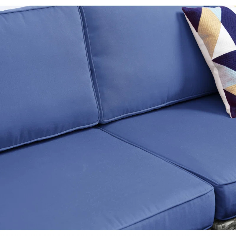 Gorden Wicker/Rattan 5 - Person Seating Group with Cushions | Wayfair North America