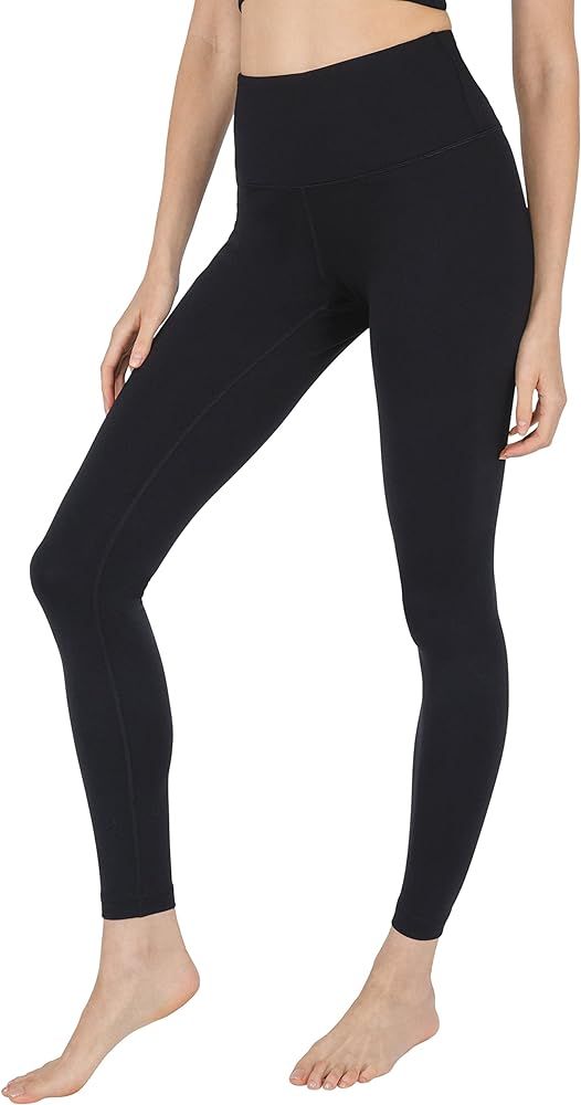 90 Degree By Reflex High Waist Power Flex Tummy Control Leggings | Amazon (US)