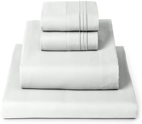 Mellanni Queen Sheets Set - 4 PC Iconic Collection Bedding - Hotel Luxury, Extra Soft, Cooling Be... | Amazon (US)